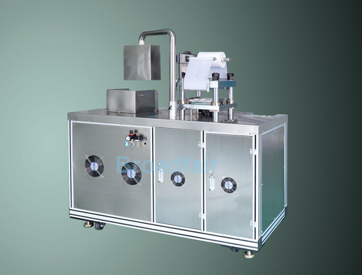 Semi auto Powder Press For Cosmetics Filling Machine Eye Shadow , Blush