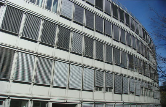Manual Blind Flat Thermal Insulated Glass For Curtain Wall CCC ISO CE